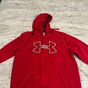 Red Under Armour Sweatshirt
